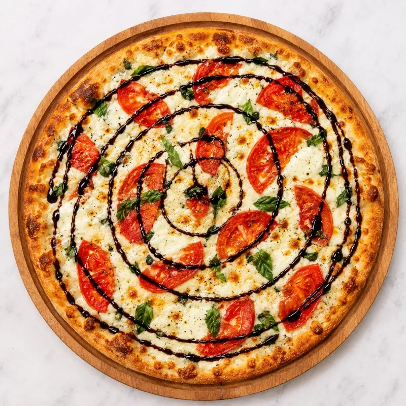 Caprese pizza